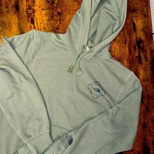 The North Face Sage Green Hoodie Size Small